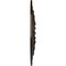 Ekena Millwork Warsaw Ceiling Medallion (Fits Canopies up to 3 1/2"), 18"OD x 3 1/2"ID x 1 3/8"P, Bronze CM18WABZS - alternate 3
